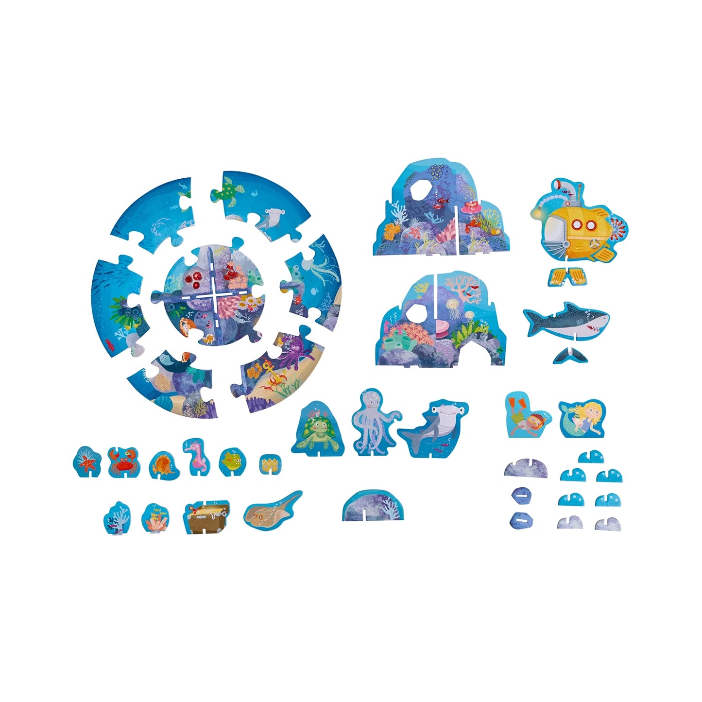UNTERWASSER SPIELWELT 3D PUZZLE