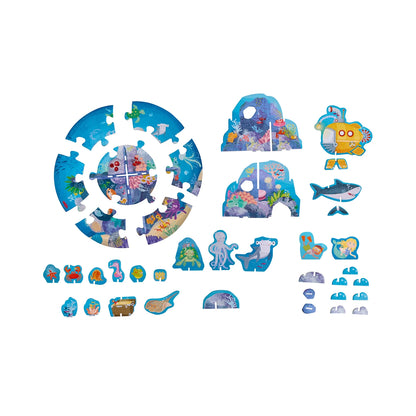 UNTERWASSER SPIELWELT 3D PUZZLE