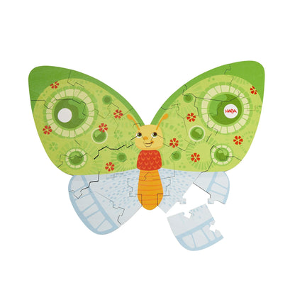 PUZZLE PAPILLON 2 EN 1, 20 PIÈCES