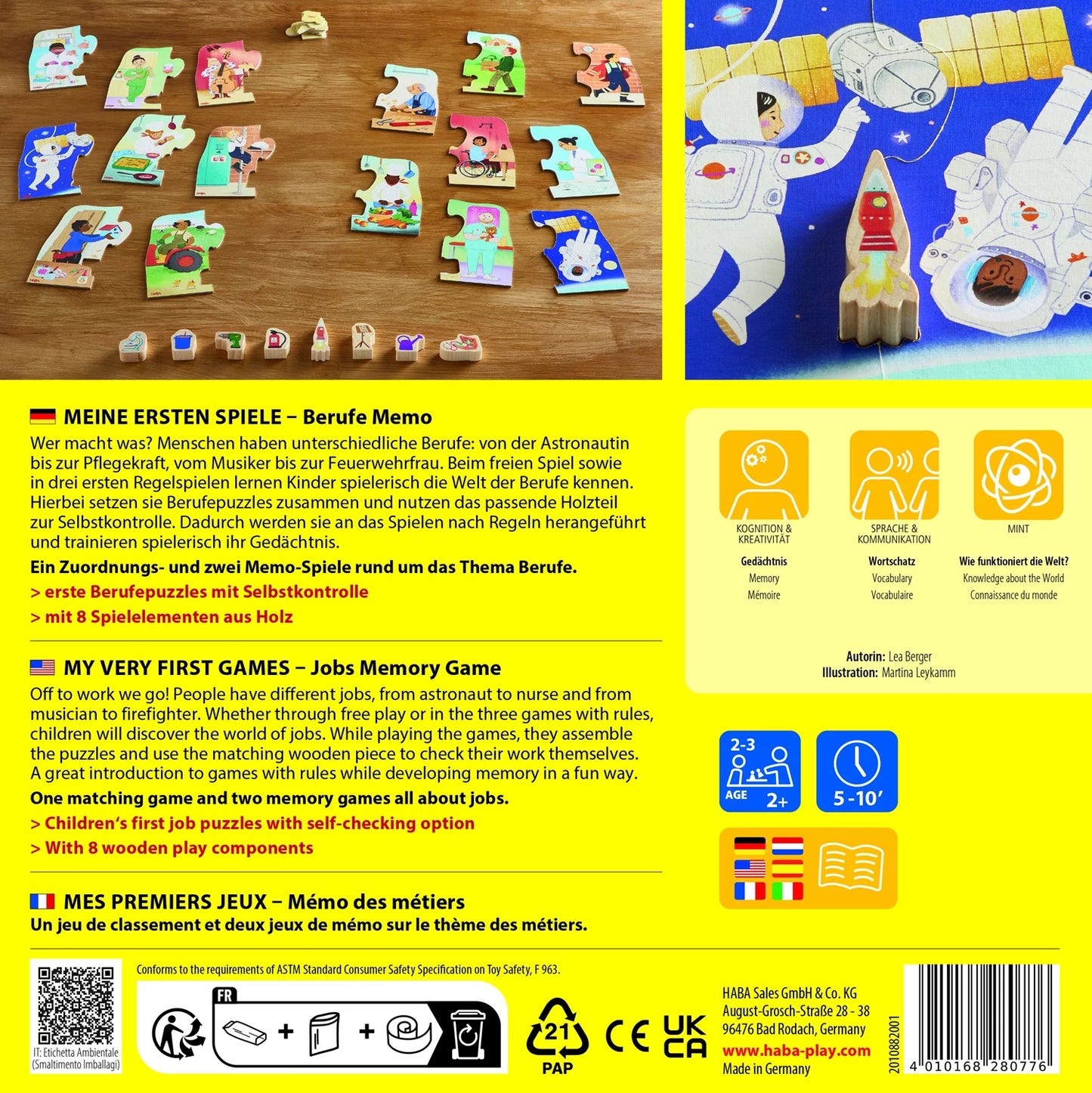 MEINE ERSTEN SPIELE – KARRIERE-ERINNERUNG