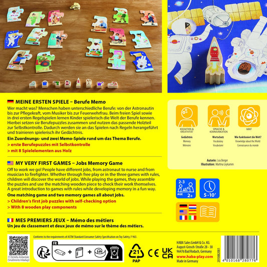 I MIEI PRIMI GIOCHI – PROMEMORIA SULLA CARRIERA