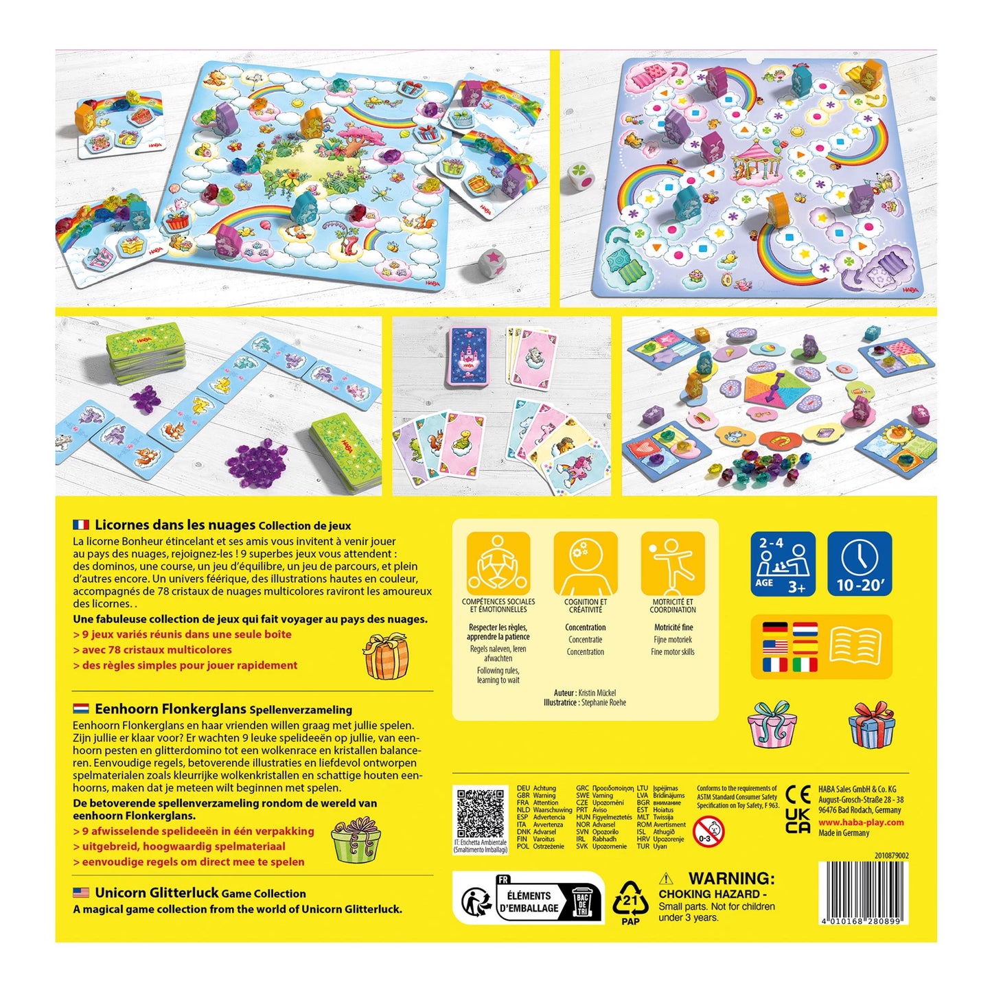 LICORNES DANS LES NUAGES – COLLECTION DE JEUX