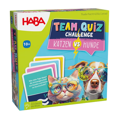 TEAM-QUIZ-HERAUSFORDERUNG: KATZEN GEGEN HUNDE