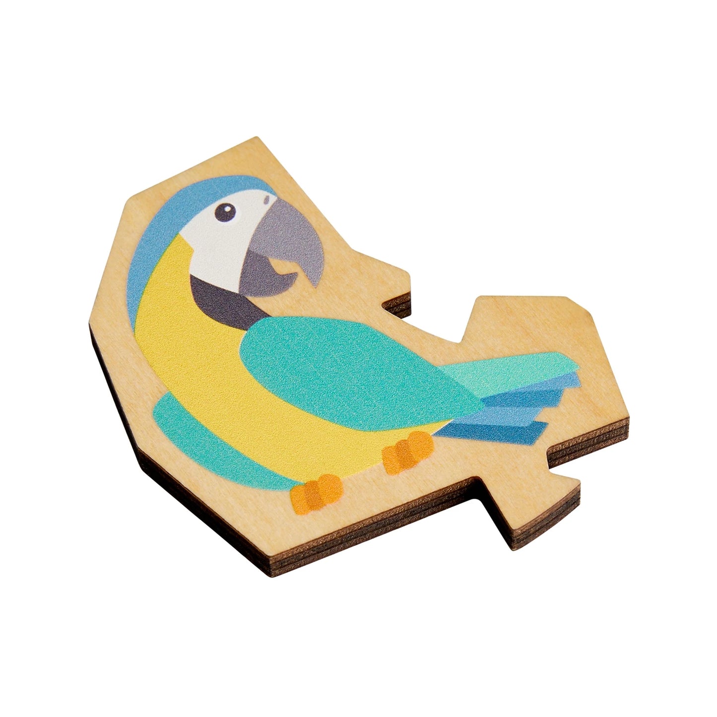 PUZZLE PAPAGEI 2 IN 1, 21 TEILE