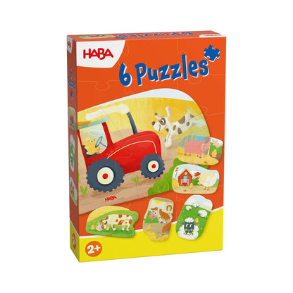 6 ERSTE PUZZLES - BAUERNHOF