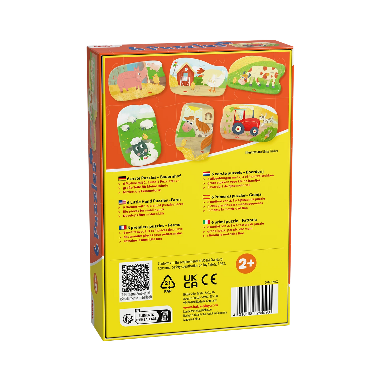 6 ERSTE PUZZLES - BAUERNHOF