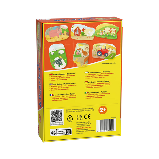 6 PRIMI PUZZLE - FATTORIA