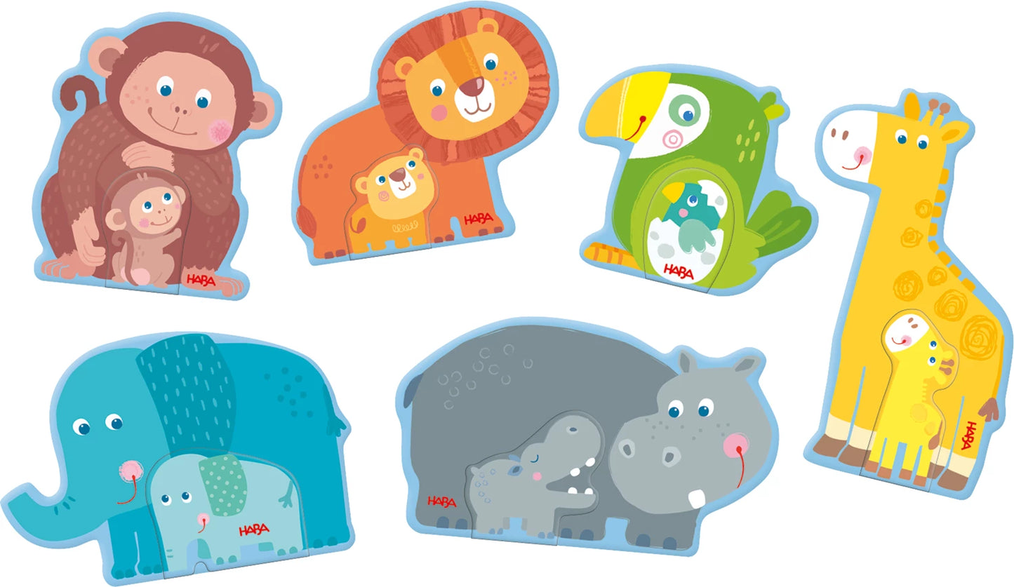 6 ERSTE PUZZLES - TIERFAMILIE