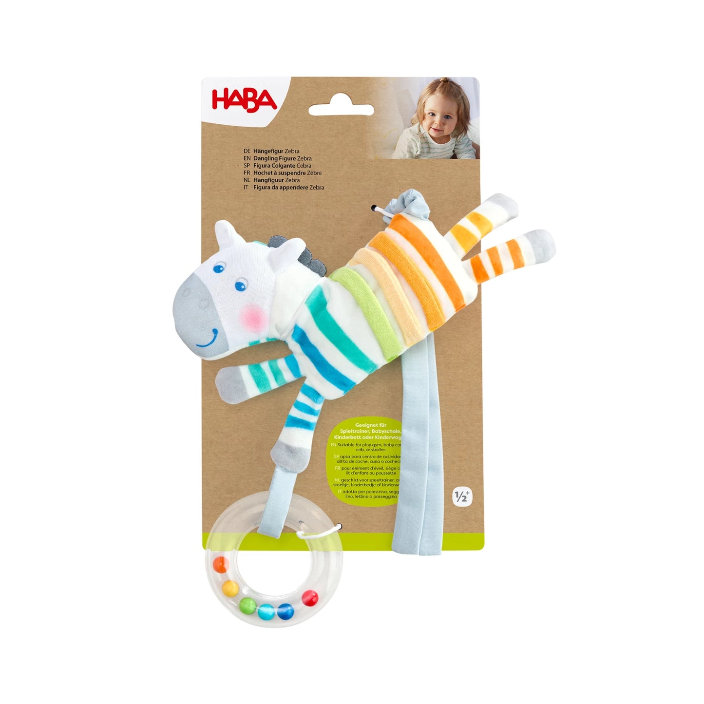 Hängende Zebrafigur