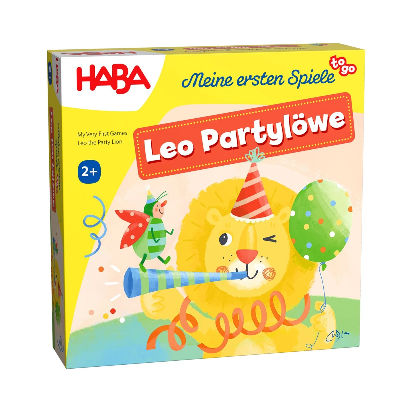 MES PREMIERS JEUX À EMPORTER – LEO LE LION FAISANT LA FÊTE