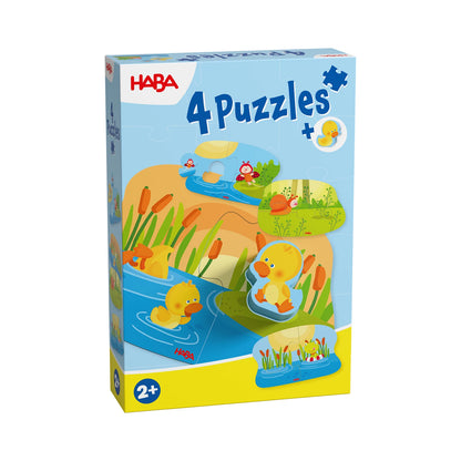 4 PRIMI PUZZLE - CUCCIOLI DI ANIMALI