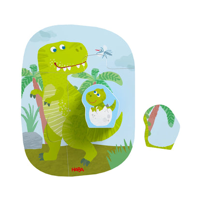 ERSTE 4 PUZZLES - DINOSAURIER