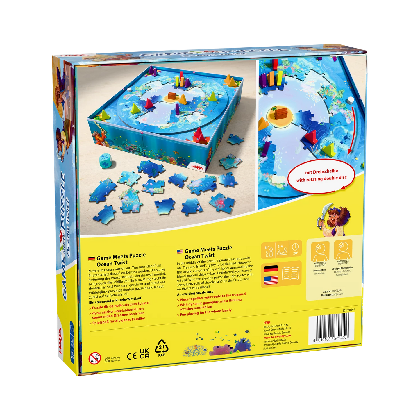 SPIEL TRIFFT PUZZLE – OCEAN TWIST (D)