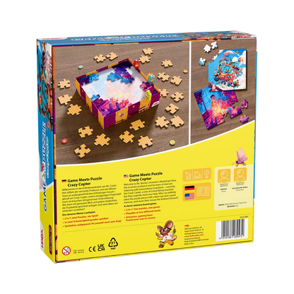LE JEU RENCONTRE LE PUZZLE : CRAZY COPTER (D)