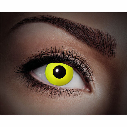 LENTILLES DE CONTACT UV JAUNES 🔶