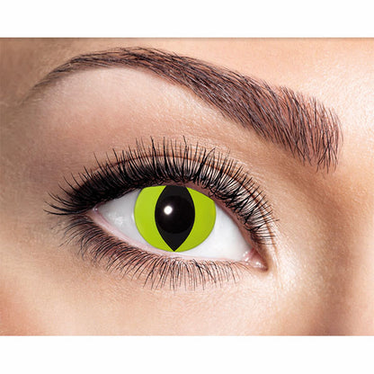 LENTILLES DE CONTACT UV JAUNE CHAT 🔶