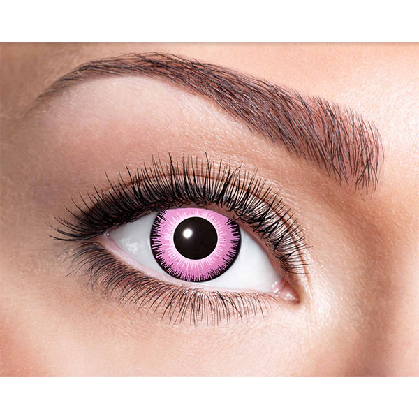 LENTILLES DE CONTACT POUR YEUX ROSES 🔶