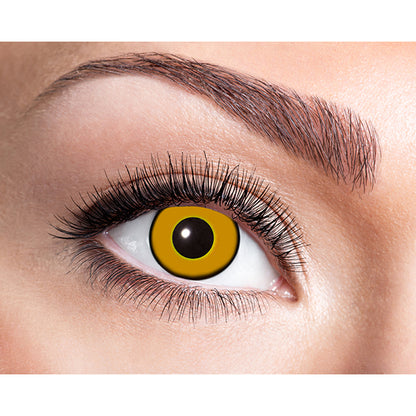 LENTILLES DE CONTACT DE COULEUR ORANGE 🔶