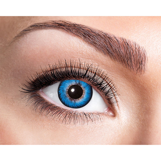 LENTILLES DE CONTACT BLEUES 2 TONS 🔶