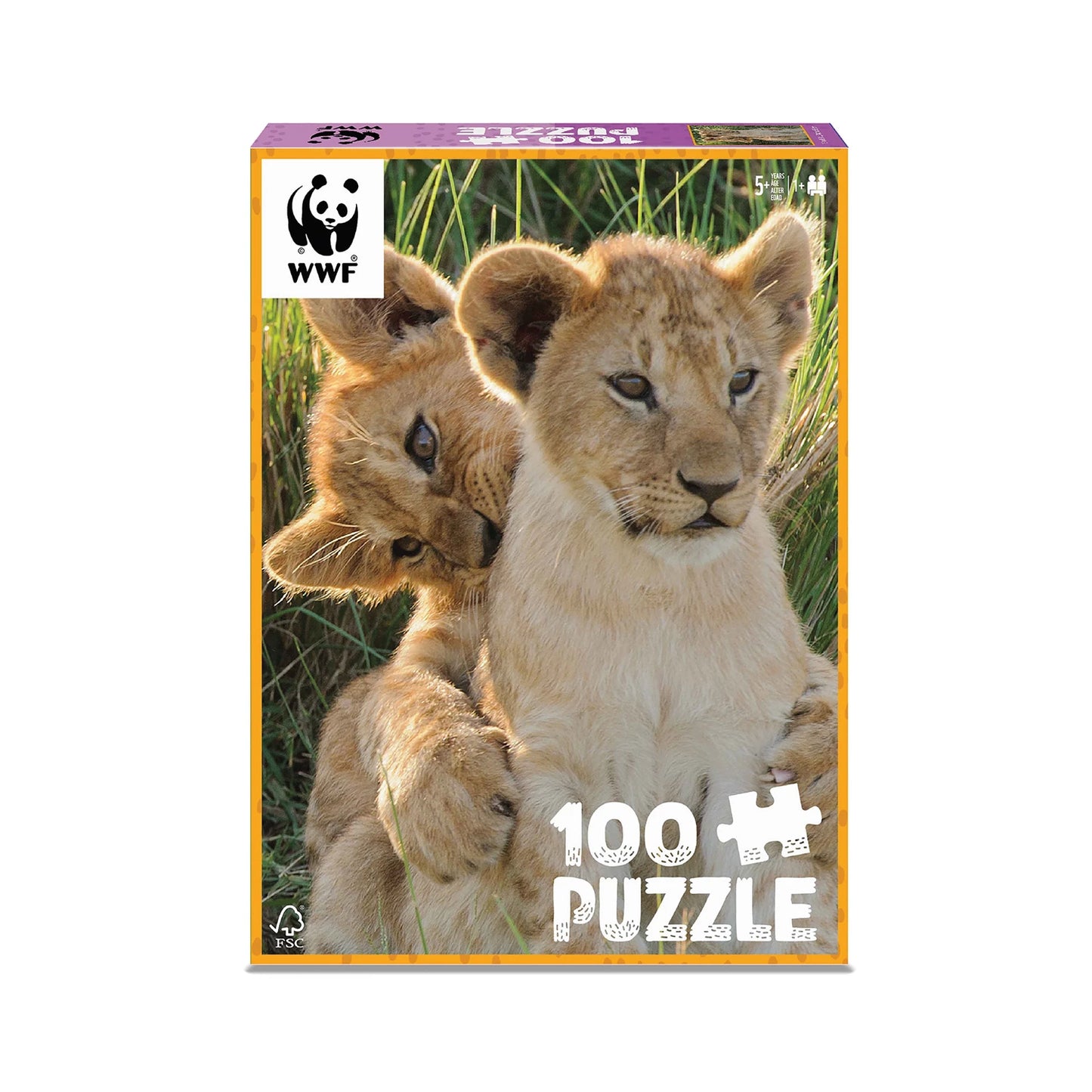 Löwenbabys 100 TEILE