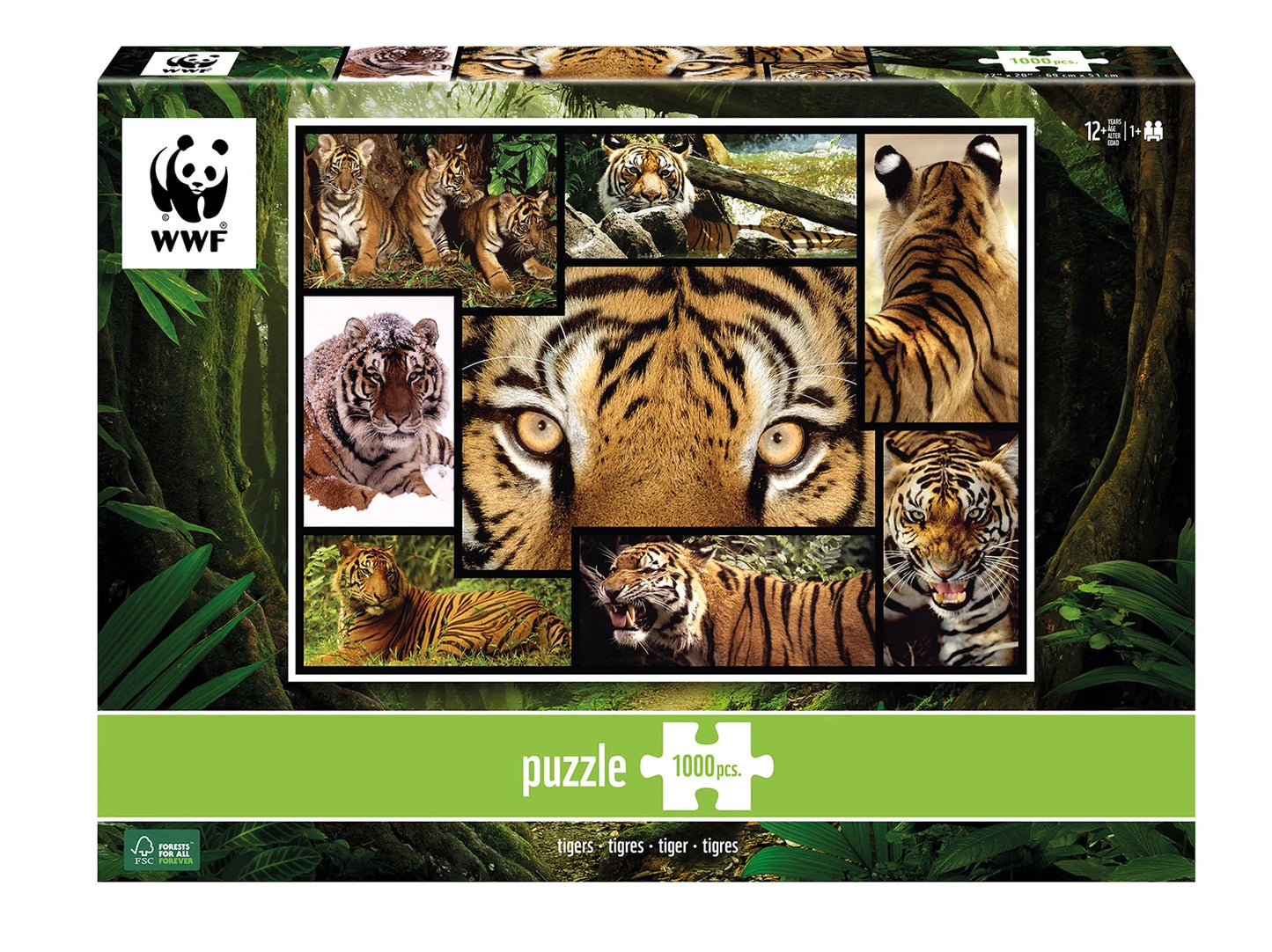 TIGRE 1000 PIÈCES