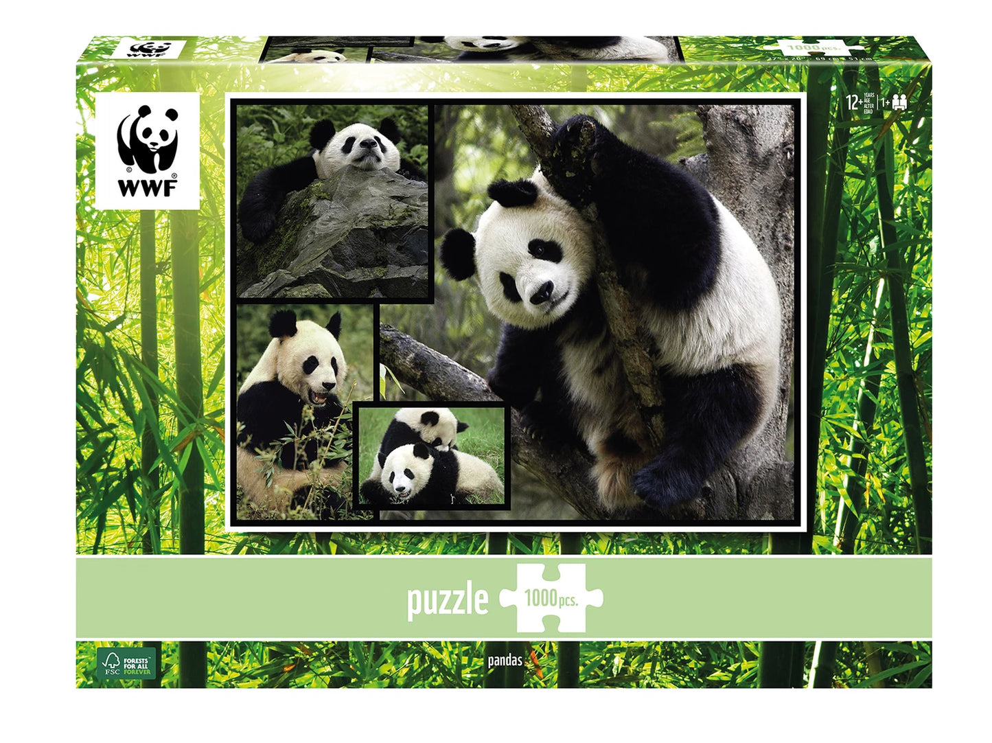 PANDA 1000 PIÈCES