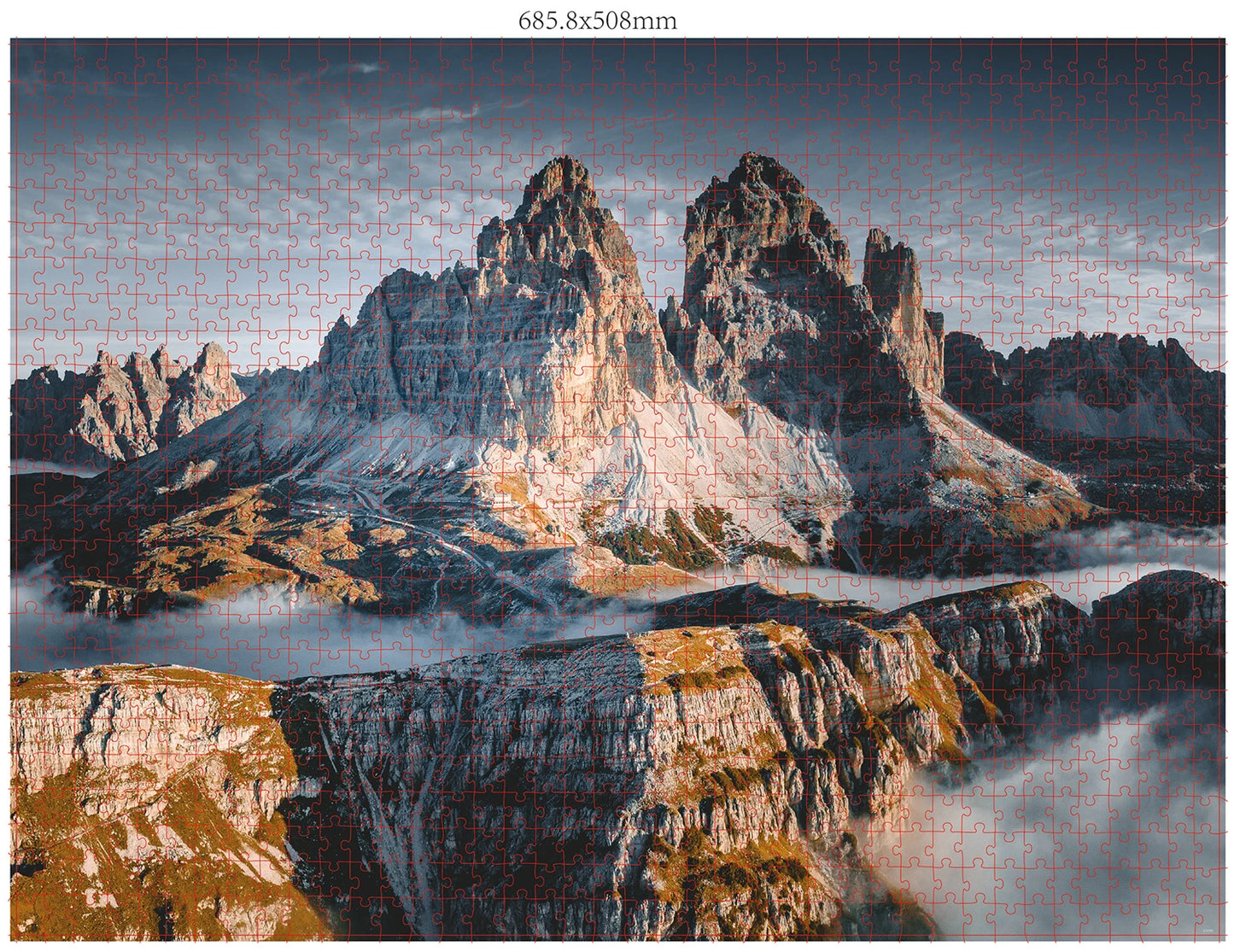 DOLOMITES 1000 PIÈCES (TOBIAS HÄGG)