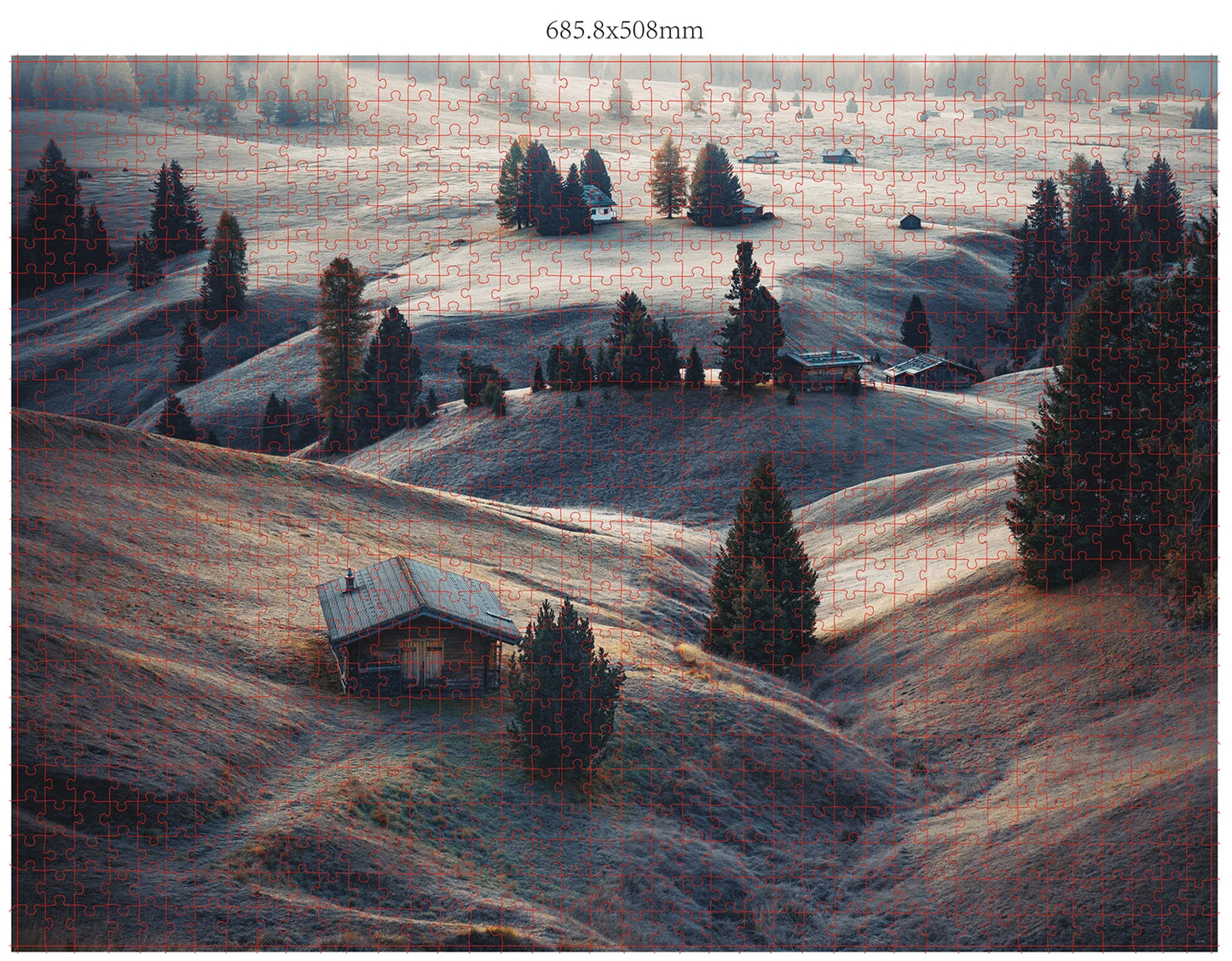 PAYSAGE COLLINAIRE 1000 PIÈCES (TOBIAS HÄGG)