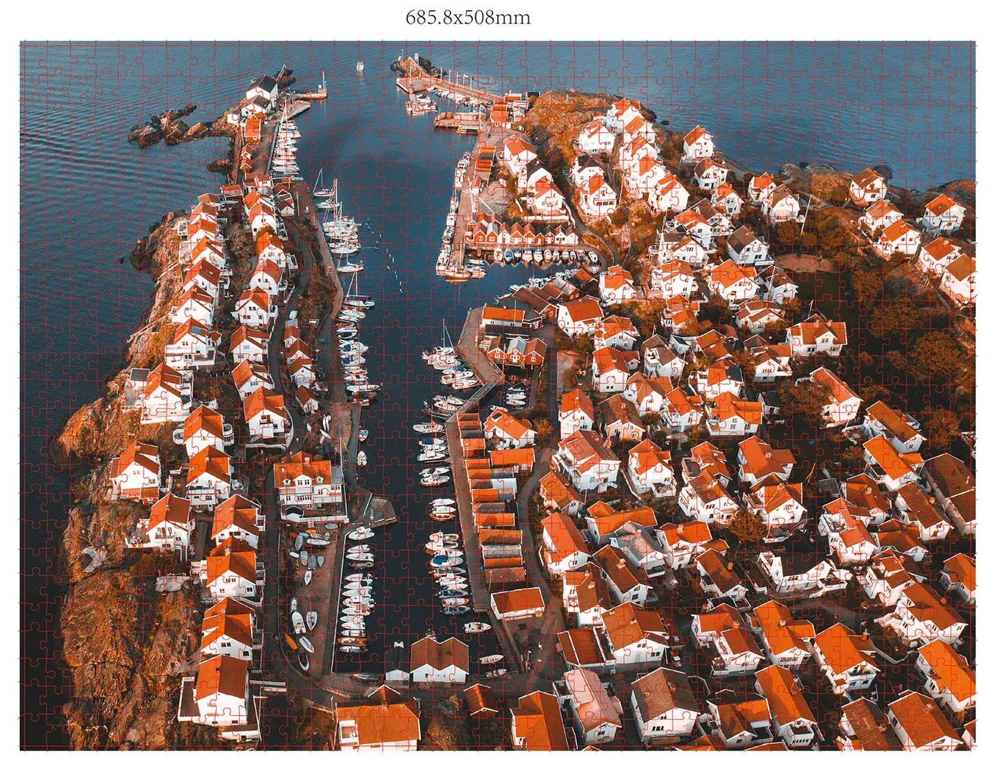 SUÈDE CÔTE OUEST 1000 PIÈCES (TOBIAS HÄGG)