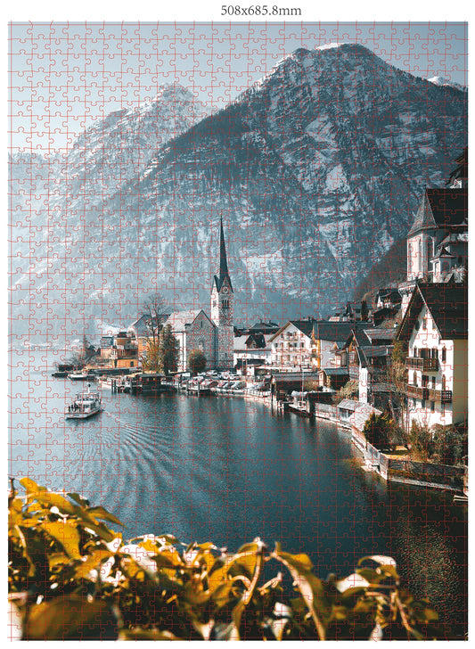 HALLSTATT, AUSTRIA, 1000 PEZZI (TOBIAS HÄGG)