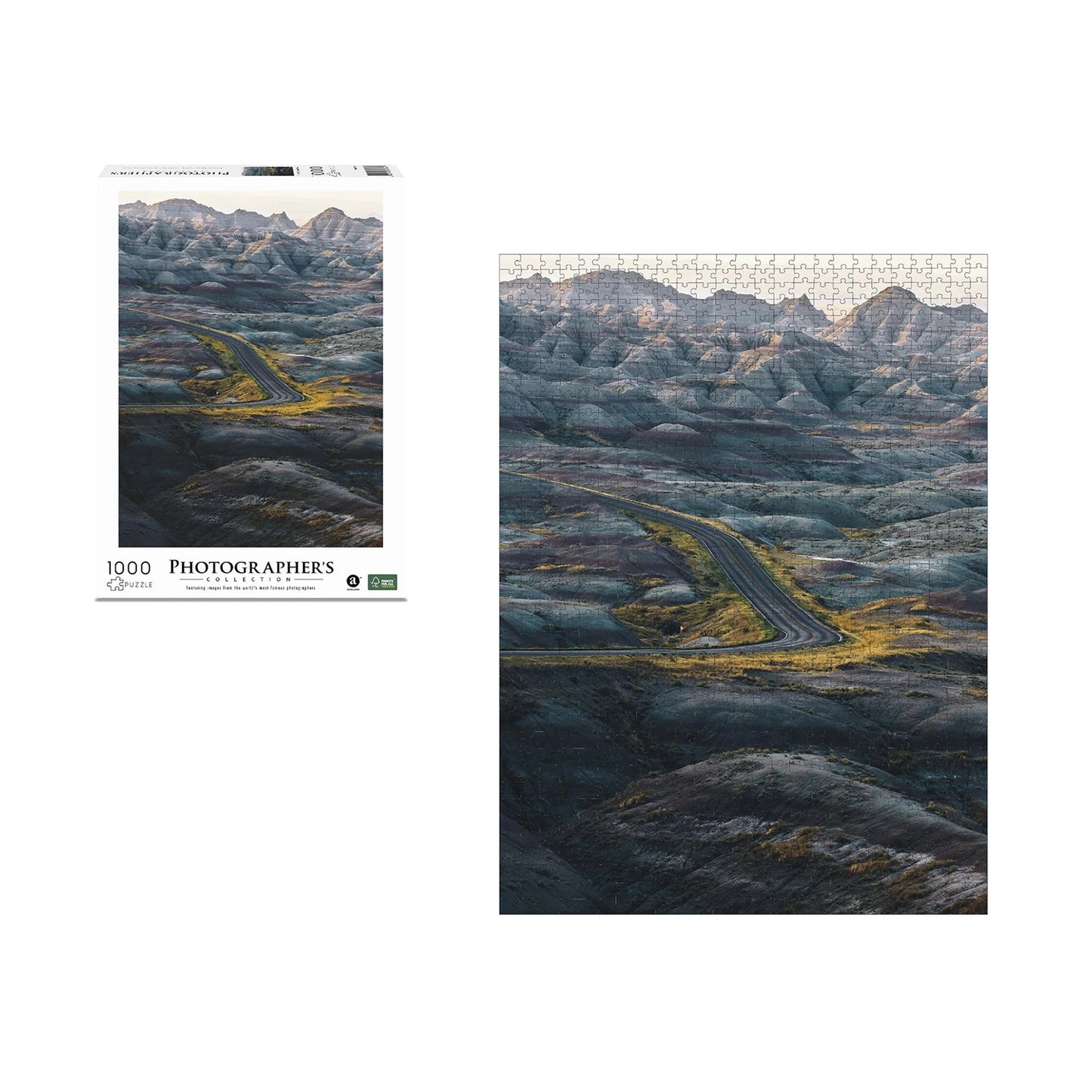 PARC NATIONAL DES BADLANDS 1000 PIÈCES (SAM HORINE)