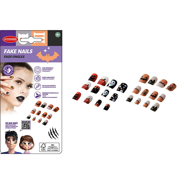 ONGLES ASSORTIS POUR HALLOWEEN 🔶