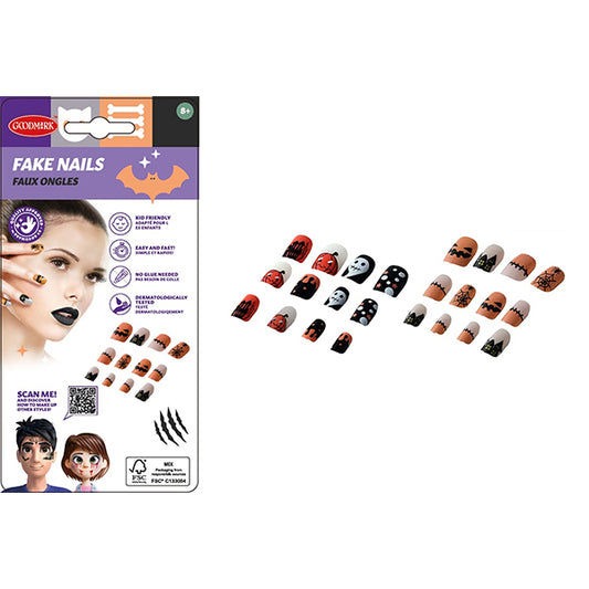 ONGLES ASSORTIS POUR HALLOWEEN 🔶