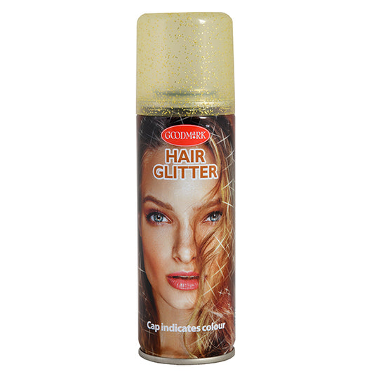 SPRAY PAILLETTES DORÉES POUR CHEVEUX 🔶