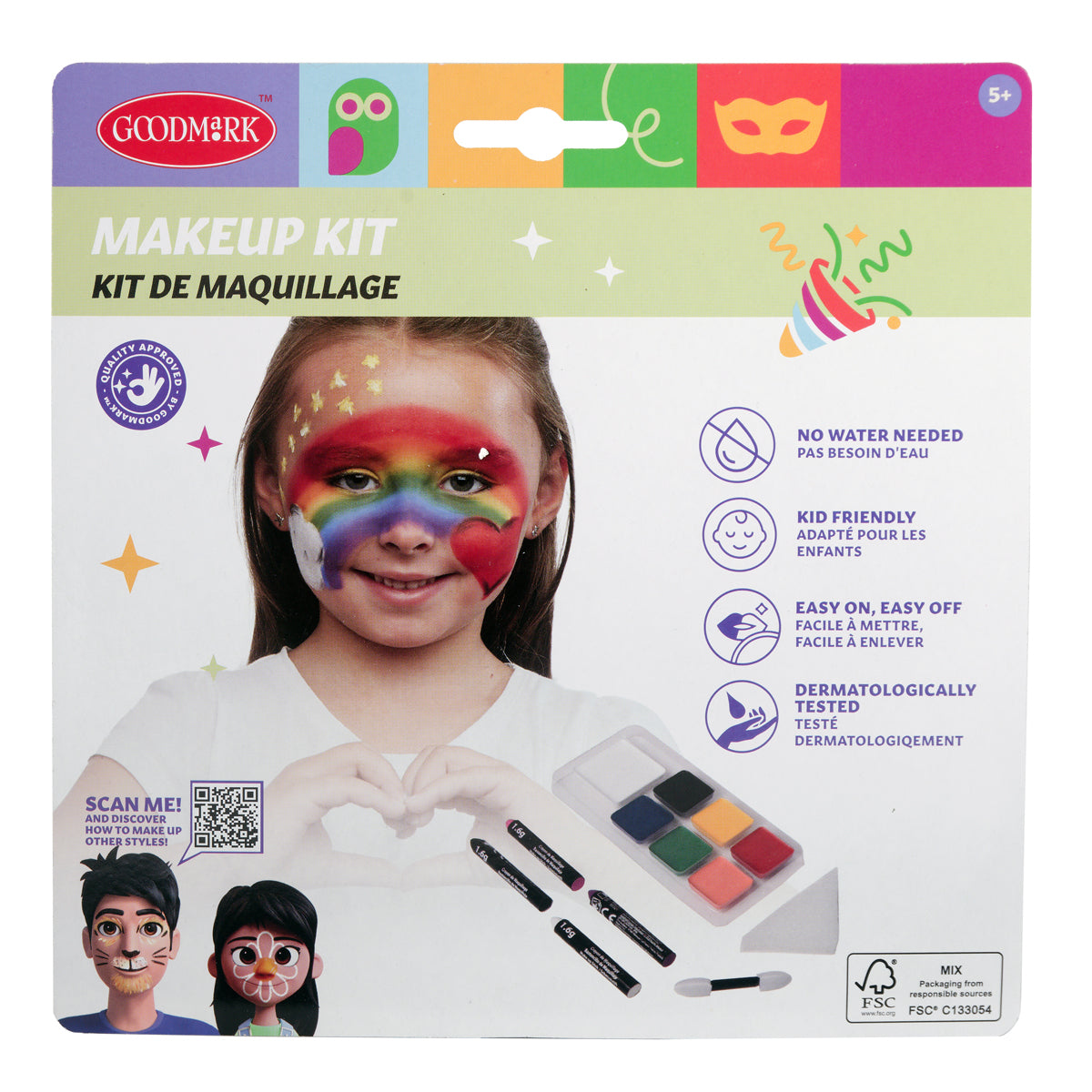 ENSEMBLE DE MAQUILLAGE 13 PIÈCES 🔶