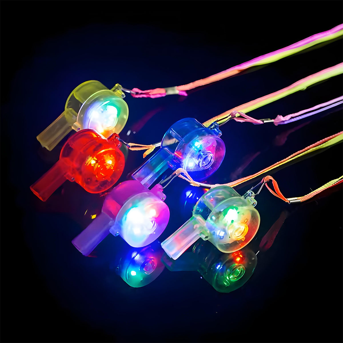 2 Sifflets lumineux LED 🔶