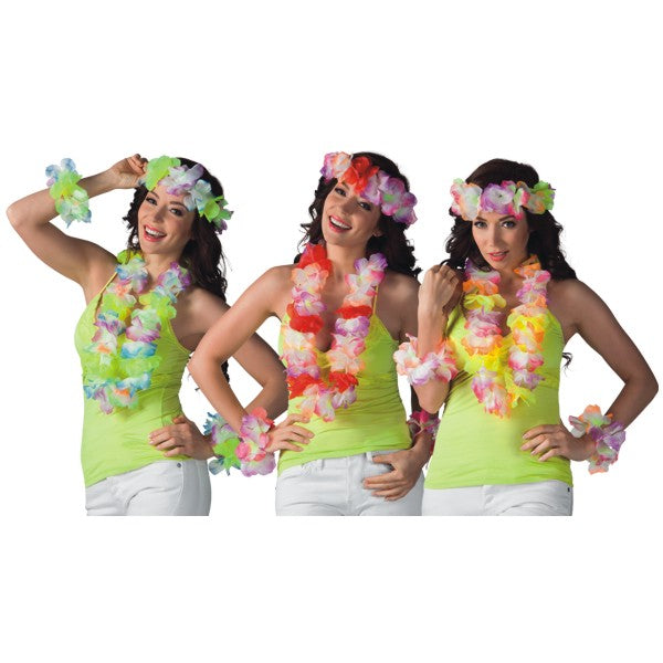 SET HAWAÏ 4 PIÈCES ASSORTIES 🔶