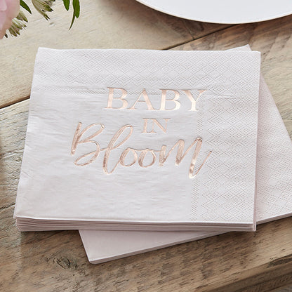 16 SERVETTEN BABY IN BLOOM 🔶
