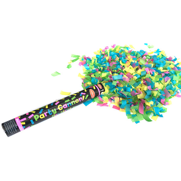 FLUORESZIERENDE KONFETTISTREIFEN FÜR PARTYS 37,5 CM 🔶
