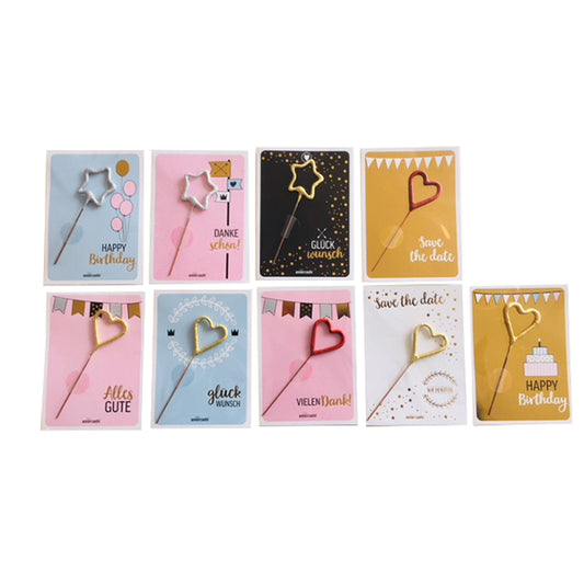 MINI WONDERCARD GOLD SPARKLE 🔶