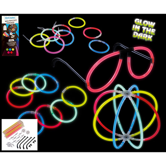 SCATOLA DI STICK LUMINOSITÀ PER FESTE 51 PEZZI 🔶