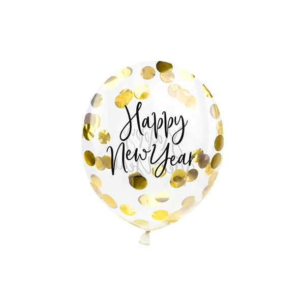 3 PALLONCINI DI CORIANDOLI HNY 🔶