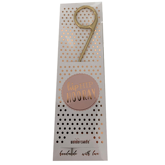 WONDERCANDLE HIP HIP EVVIVA ORO 9 🔶