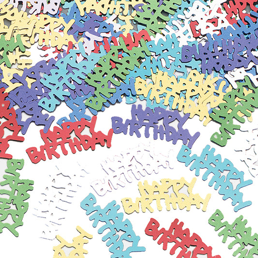 DEKORATIVE KONFETTI ALLES GUTE ZUM GEBURTSTAG 🔶