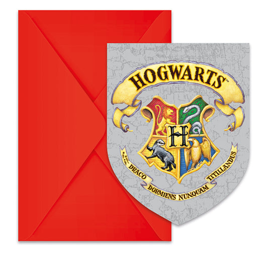 6 EINLADUNGEN HARRY POTTER FSC 🔶