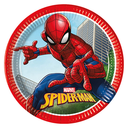 8 SPIDER-MAN TELLER 23 CM 🔶