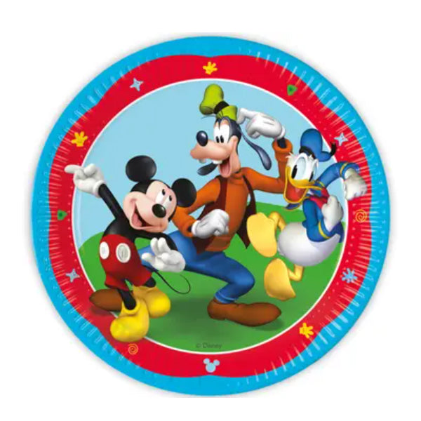 8 TELLER MICKEY MAUS 23 CM 🔶