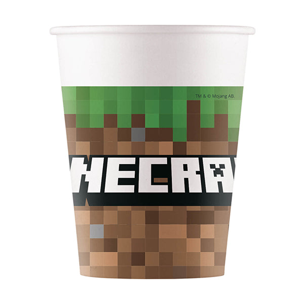 8 MINECRAFT BECHER 🔶