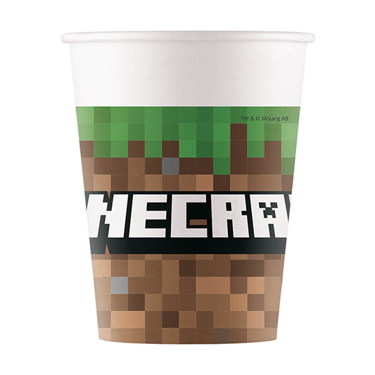 8 MINECRAFT BECHER 🔶