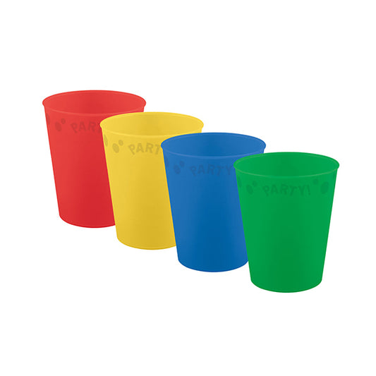 4 PARTY-Becher BRIGHT 250 ML 🔶